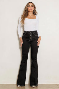 Hillary HIGH RISE FLARE JEANS